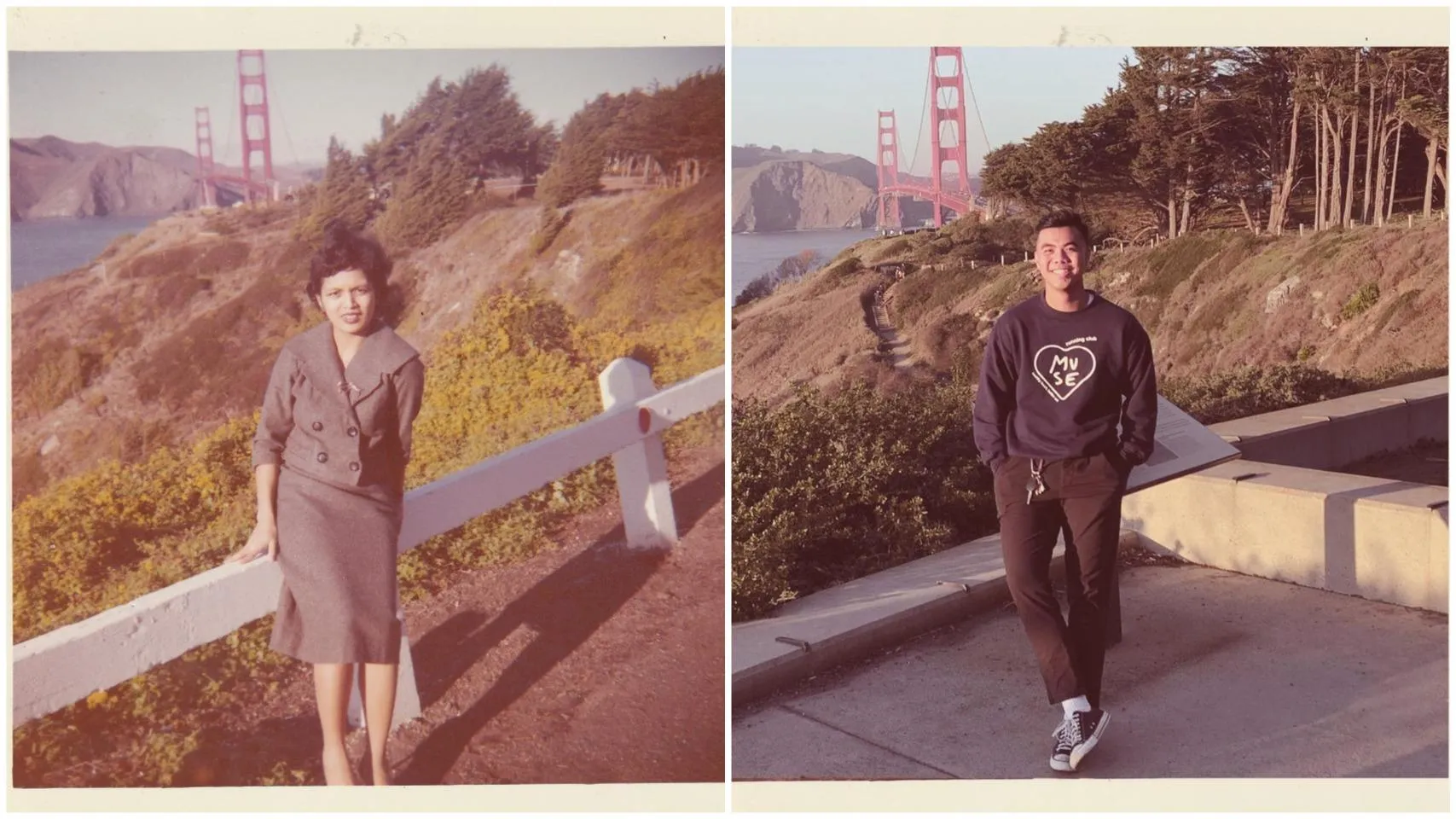 Білий паркан був прибраний, і дерева виросли, але 61 рік потому Білий паркан був прибраний, і дерева виросли, але 61 рік потому