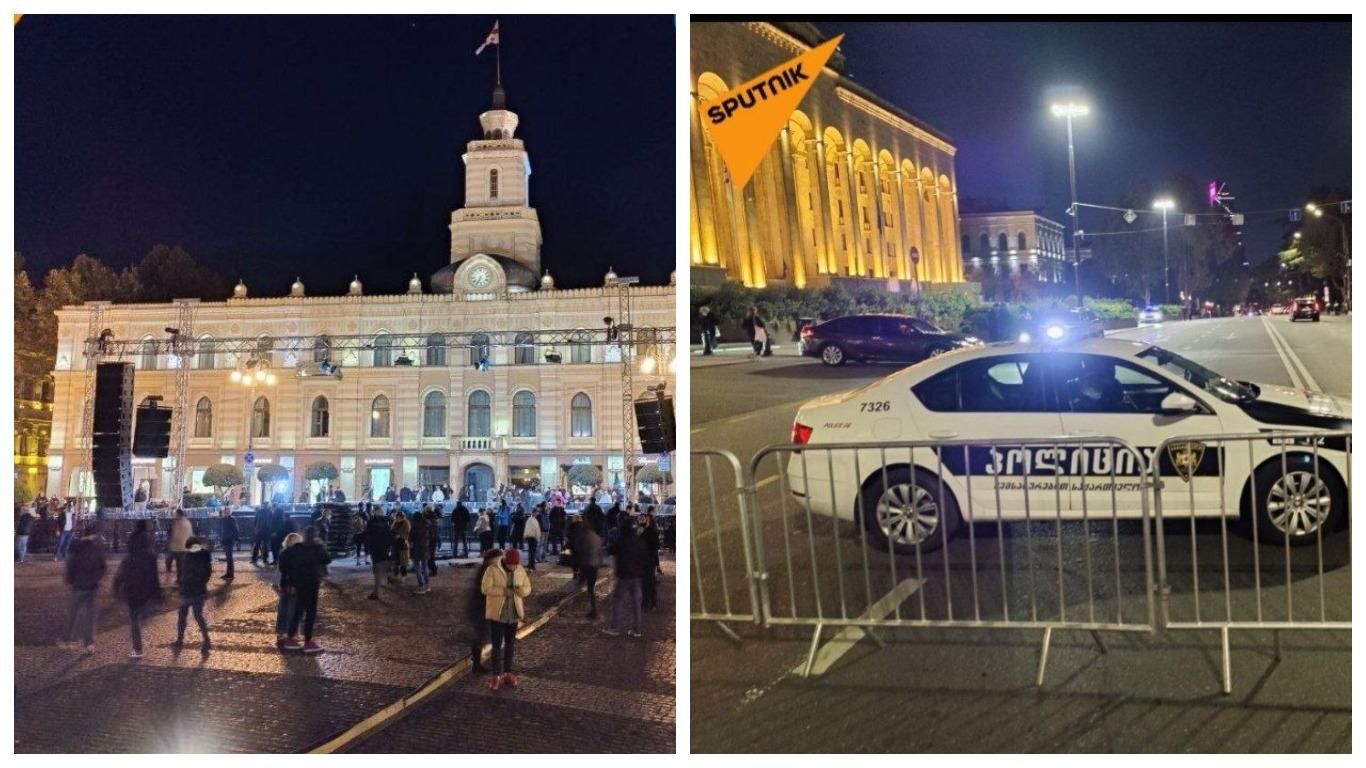 Прихильники Саакашвілі виходять на мітинг: до в'язниці стягнули силовиків - Грузія новини - 24 Канал