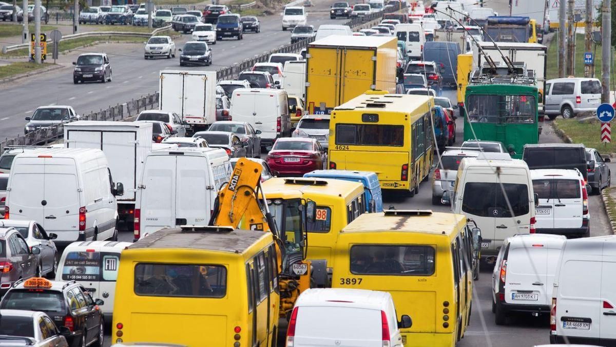 У Києві знову ввели оперативне положення через затримку руху транспорту - Новини Києва - Київ