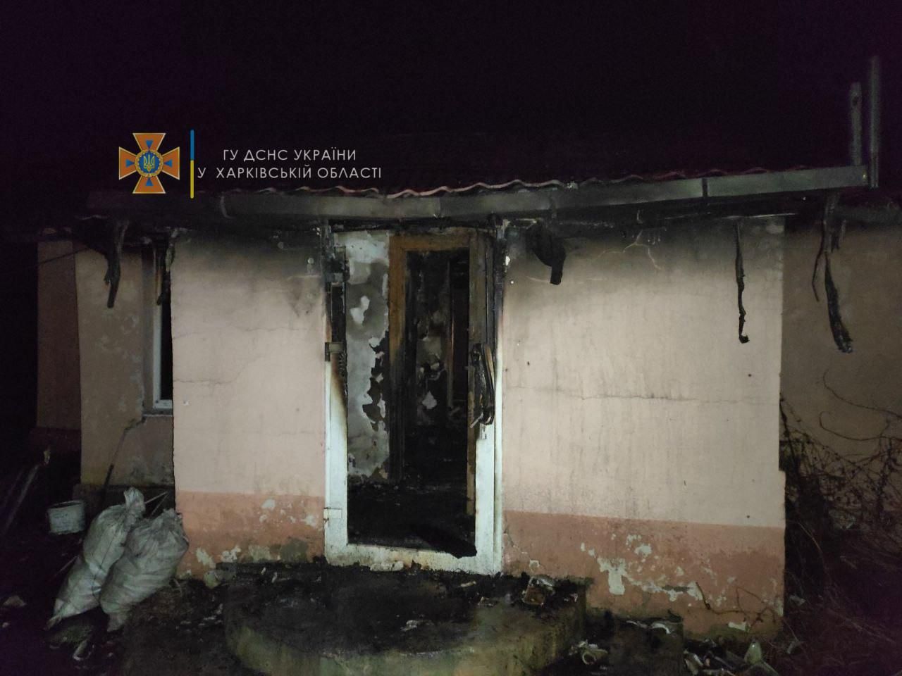 В Харьковской области во время пожара в собственном доме погиб 43-летний мужчина