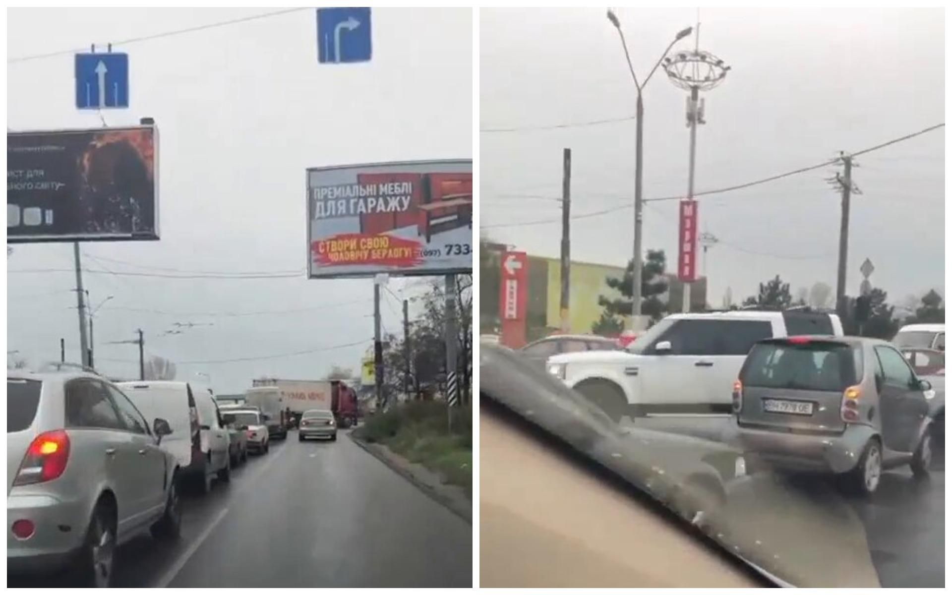 "Никто никого не пропускает": Одессу "сковали" пробки из-за выключенных светофоров "Никто никого не пропускает": Одессу "сковали" пробки из-за выключенных светофоров