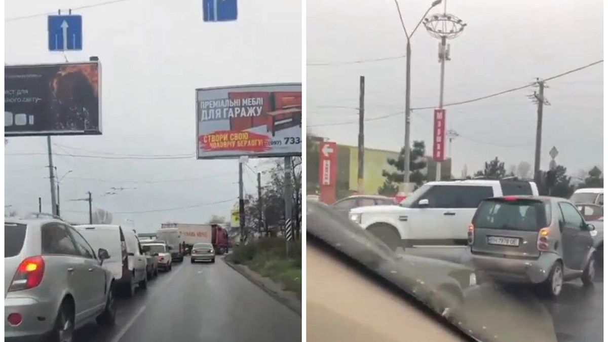 "Никто никого не пропускает": Одессу "сковали" пробки из-за выключенных светофоров