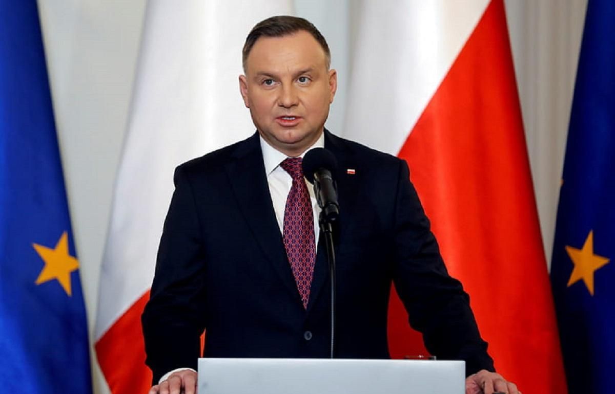 Дуда розповів про роль білоруських силовиків на кордоні з Польщею - новини Білорусь - 24 Канал Дуда розповів про роль білоруських силовиків на кордоні з Польщею - новини Білорусь - 24 Канал