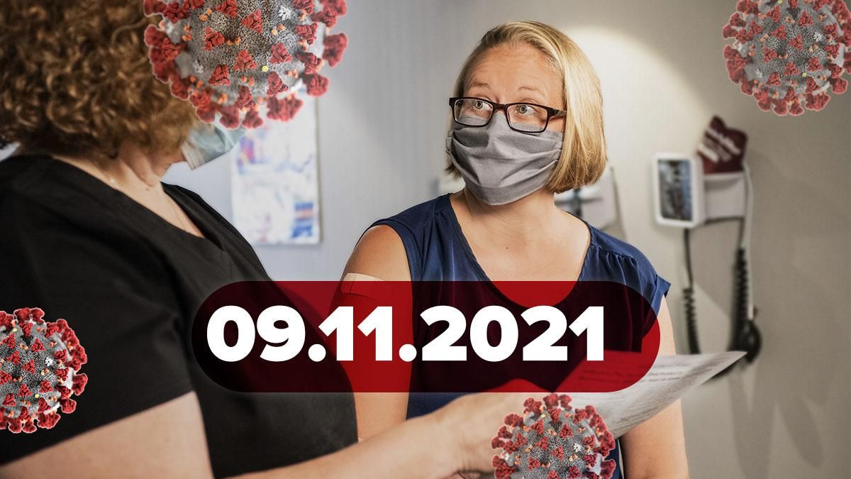 Ефективність ліків від Pfizer, бустерна доза недоступна: новини про коронавірус 9 листопада