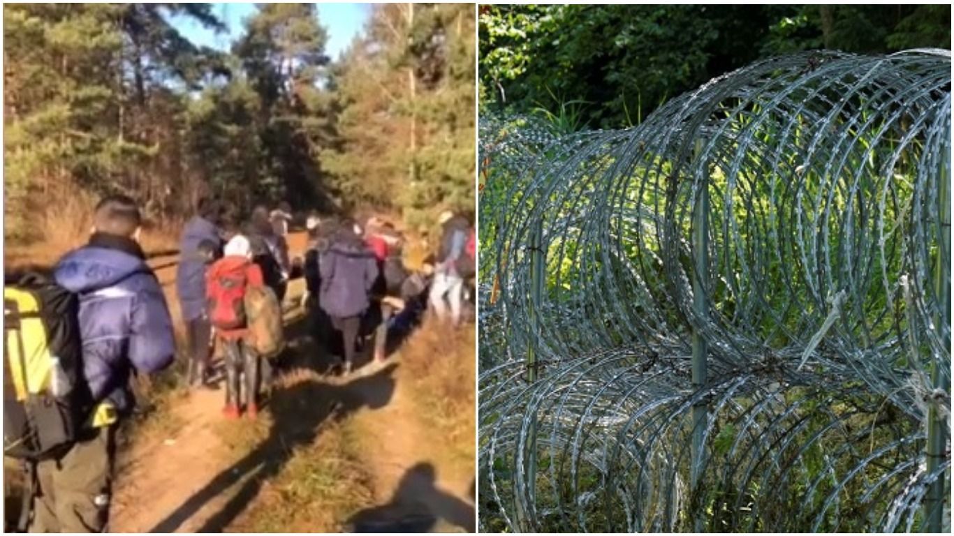 Забрали из-под границы Польши: Беларусь силой перевезла сотни мигрантов под литовскую границу Забрали из-под границы Польши: Беларусь силой перевезла сотни мигрантов под литовскую границу