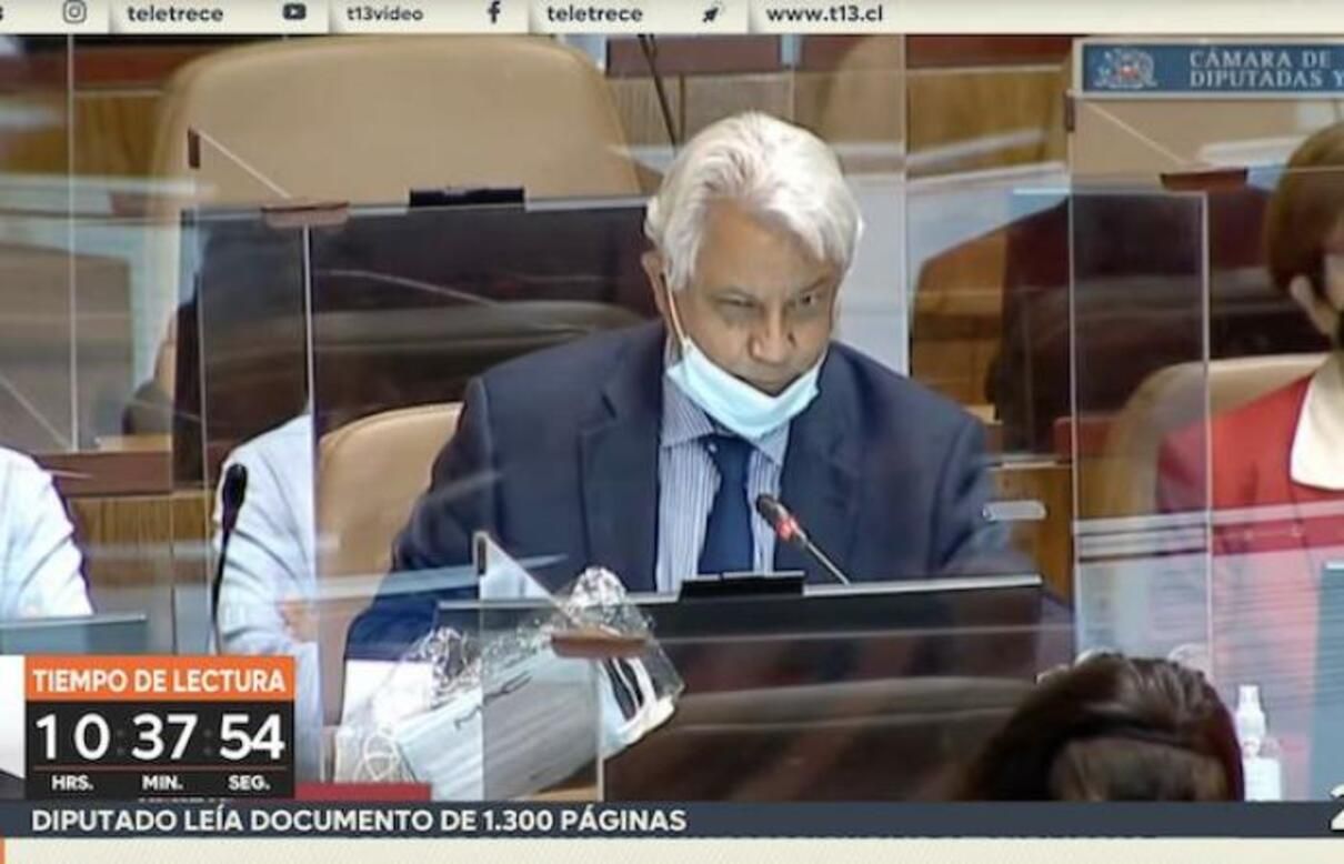 1300 сторінок промови: у Чилі депутат говорив 15 годин задля 1 голосу за імпічмент президенту - 24 Канал 1300 сторінок промови: у Чилі депутат говорив 15 годин задля 1 голосу за імпічмент президенту - 24 Канал