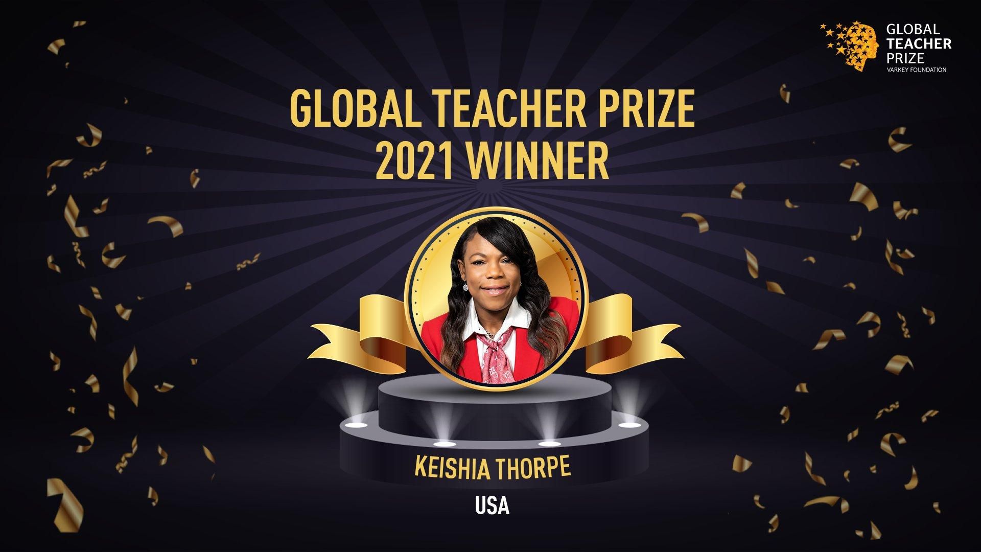 Global Teacher Prize обрали найкращого вчителя світу 2021 року: зворушлива реакція переможниці - Освіта Global Teacher Prize обрали найкращого вчителя світу 2021 року: зворушлива реакція переможниці - Освіта