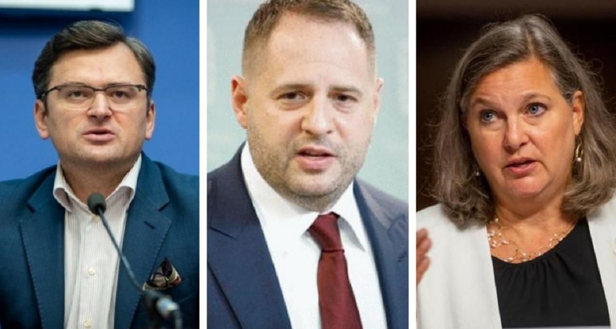 Кулеба і Єрмак обговорили з Нуланд ситуацію на Донбасі та вздовж українського кордону - Новини Росії і України - 24 Канал Кулеба і Єрмак обговорили з Нуланд ситуацію на Донбасі та вздовж українського кордону - Новини Росії і України - 24 Канал