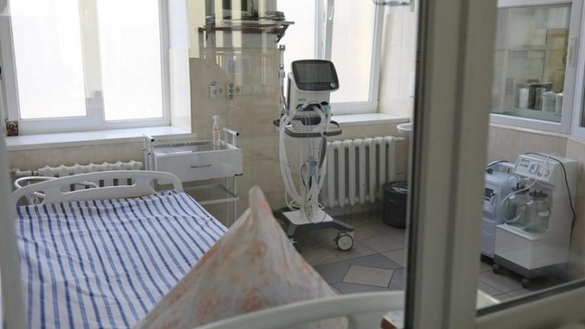 В Киевской области в больницах заполнены только 60% коек с кислородом