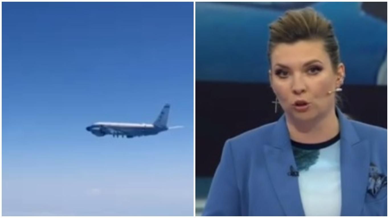 Пропагандисты Кремля в истерике из-за самолета-разведчика США в Черном море