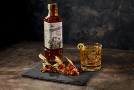 Овочевий тартар з мусом з креветок і коктейль Burning Negroski: варіанти фудпейрингу