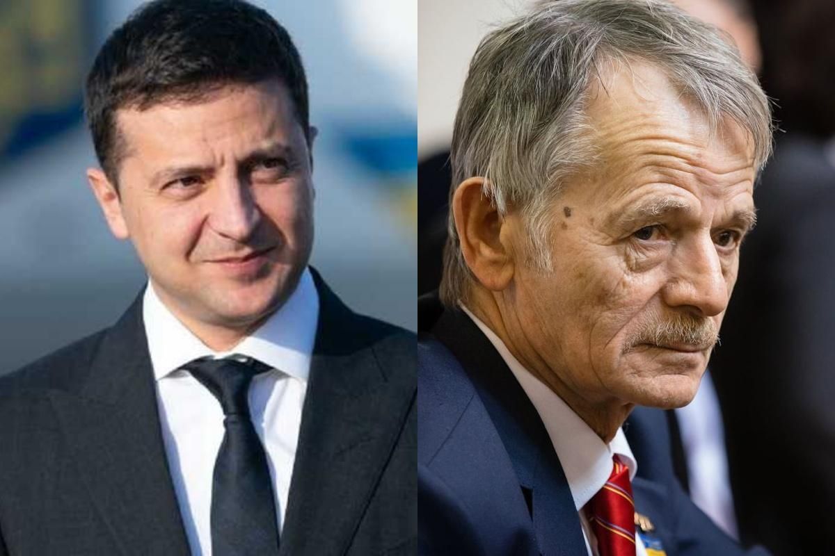 Нам повезло жить с ним в одну эпоху, – Зеленский поздравил Мустафу Джемилева с Днем рождения Нам повезло жить с ним в одну эпоху, – Зеленский поздравил Мустафу Джемилева с Днем рождения