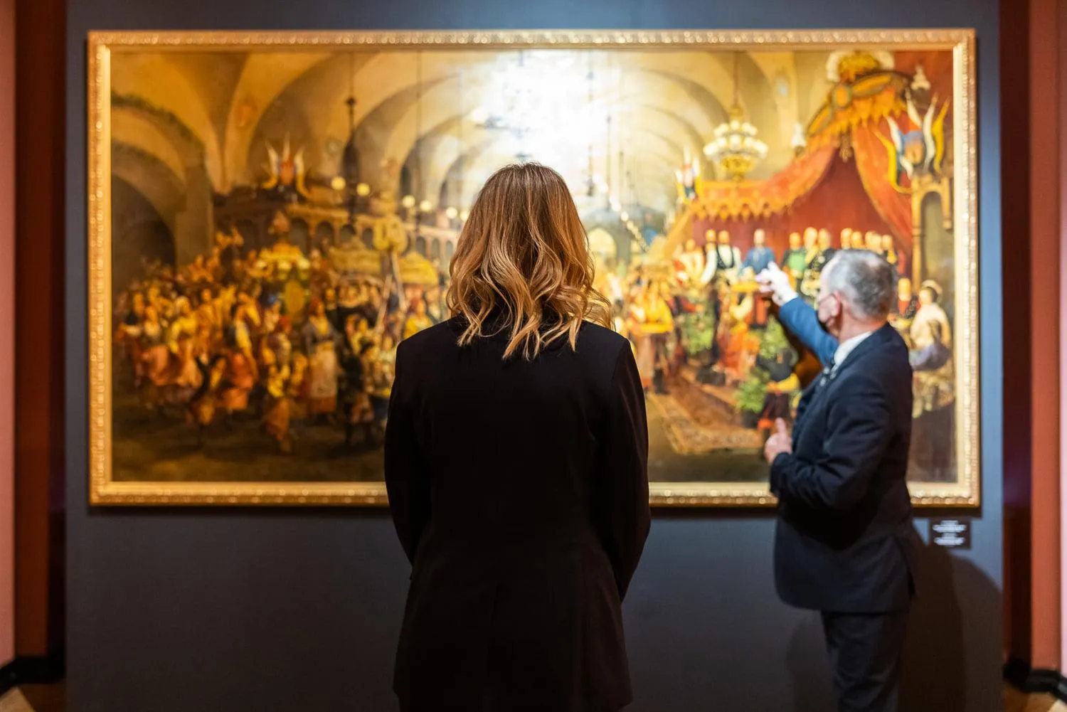 Олена Зеленська у львівському музеї Олена Зеленська у львівському музеї