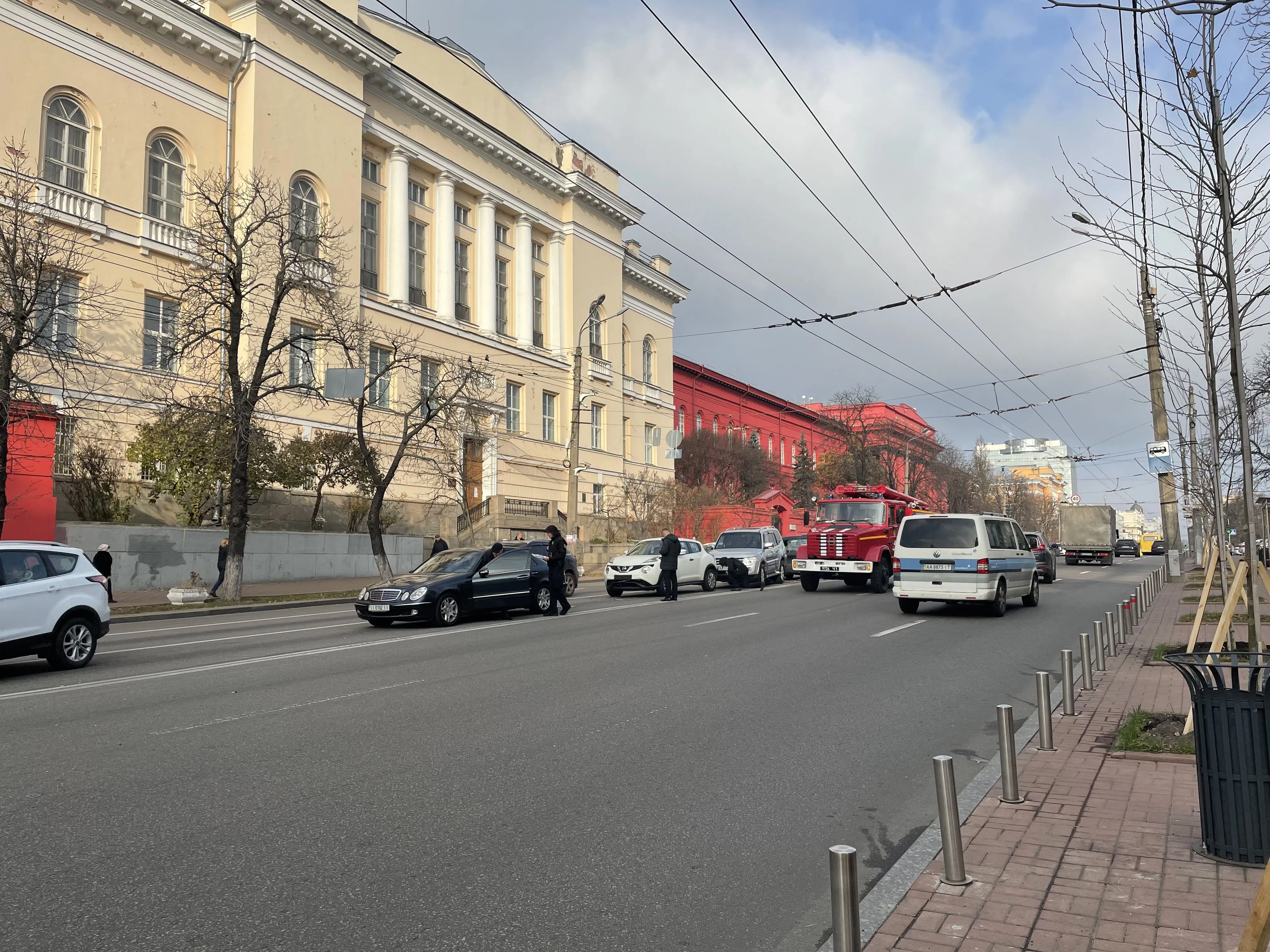 Аварія Київ 5 авто 15 листопада 2021