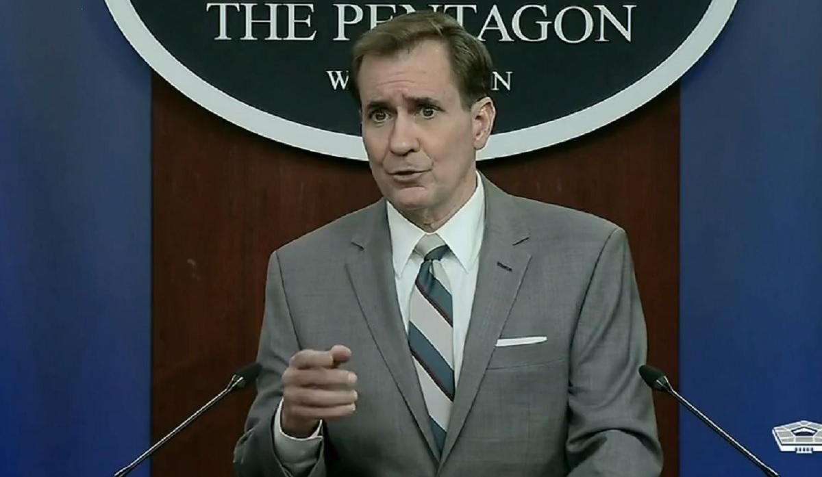 Пентагон утверждает, что Россия и дальше сгоняет свои войска к Украине Пентагон утверждает, что Россия и дальше сгоняет свои войска к Украине