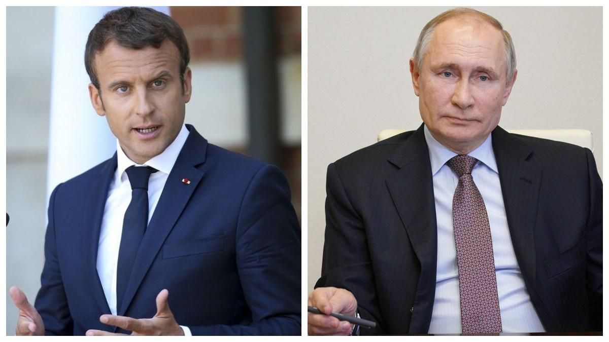 Макрон предупредил Путина, что поможет Украине в случае его агрессии Макрон предупредил Путина, что поможет Украине в случае его агрессии
