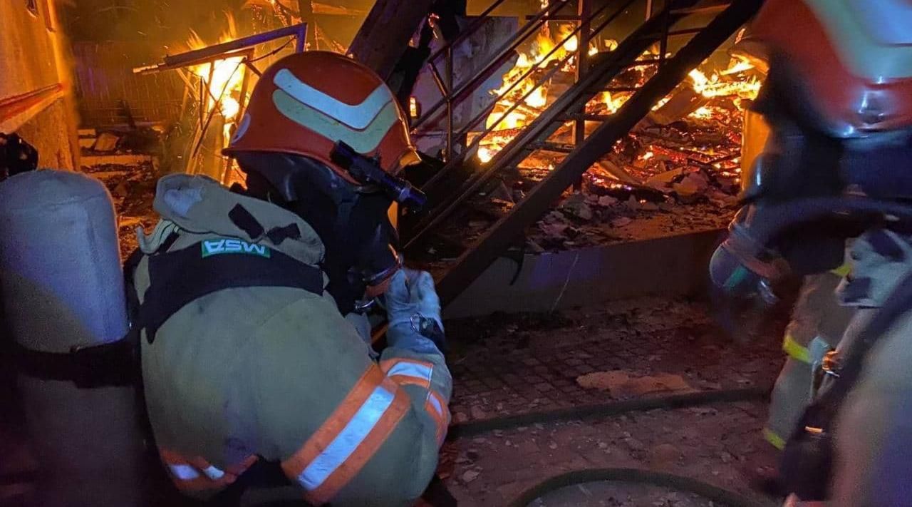 На Одещині посеред ночі спалахнула база відпочинку - Україна новини - 24 Канал На Одещині посеред ночі спалахнула база відпочинку - Україна новини - 24 Канал