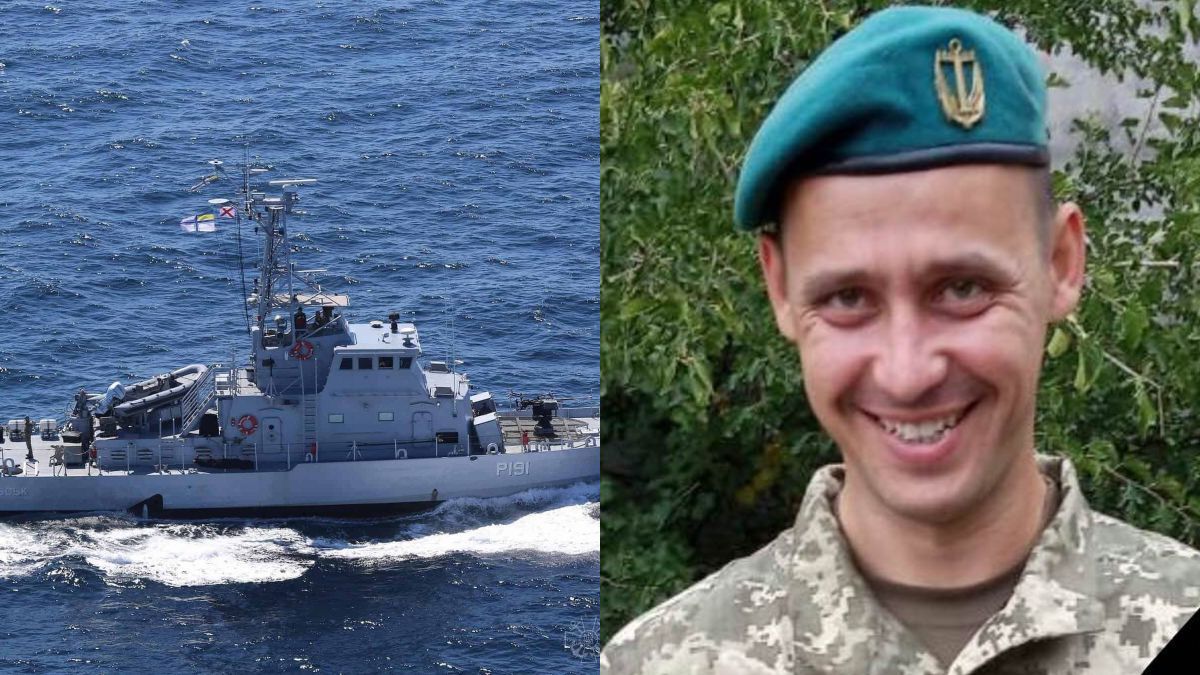 Катер Вооруженных сил Украины назвали в честь погибшего Героя - новости ООС - 24 Канал