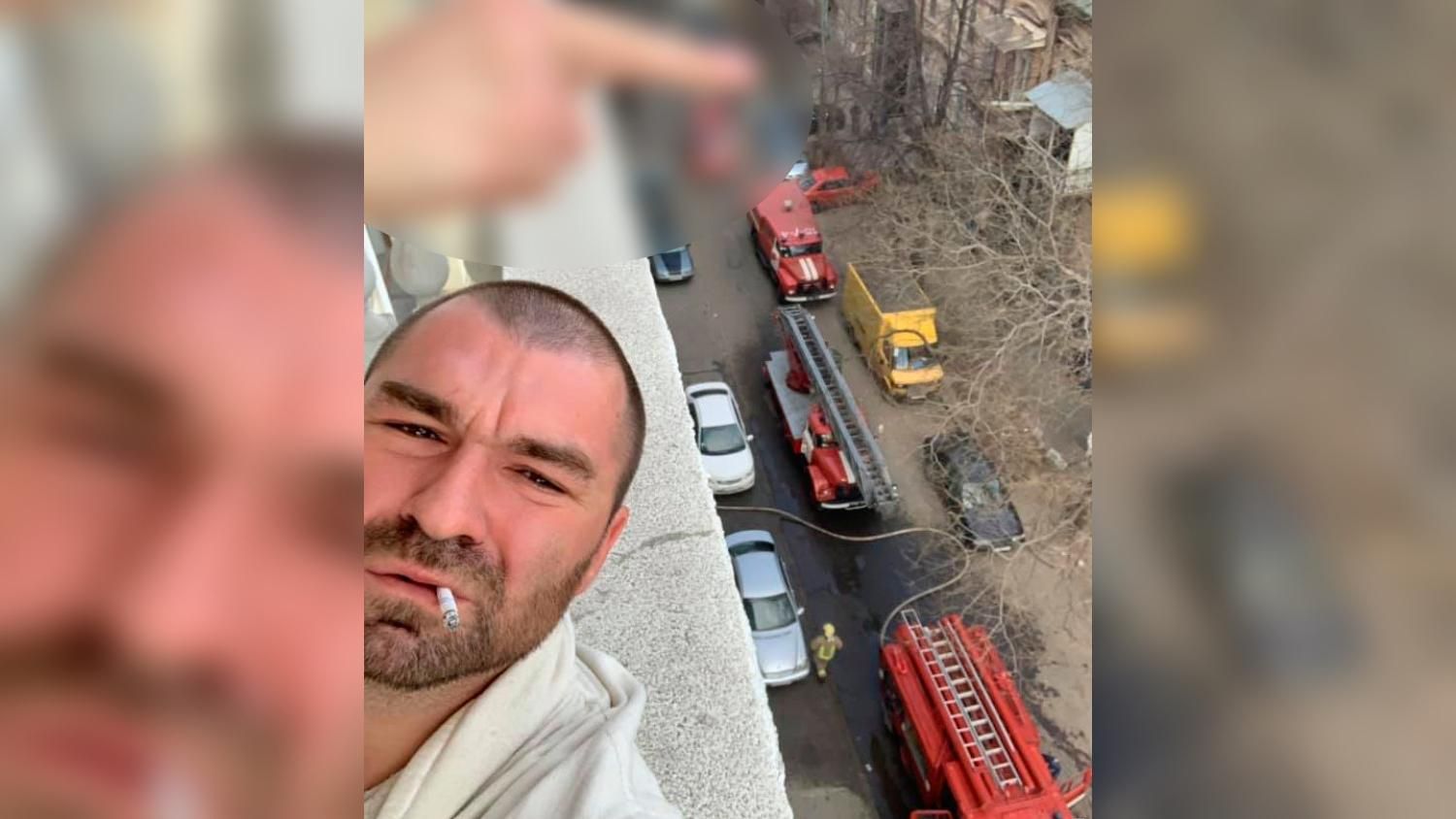 В Одесі відомий прихильник Росії забризкав поліцейського газовим балончиком. - 24 Канал