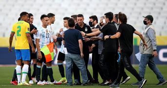 Бразилия получит техническое поражение из-за срыва игры с Аргентиной, – СМИ