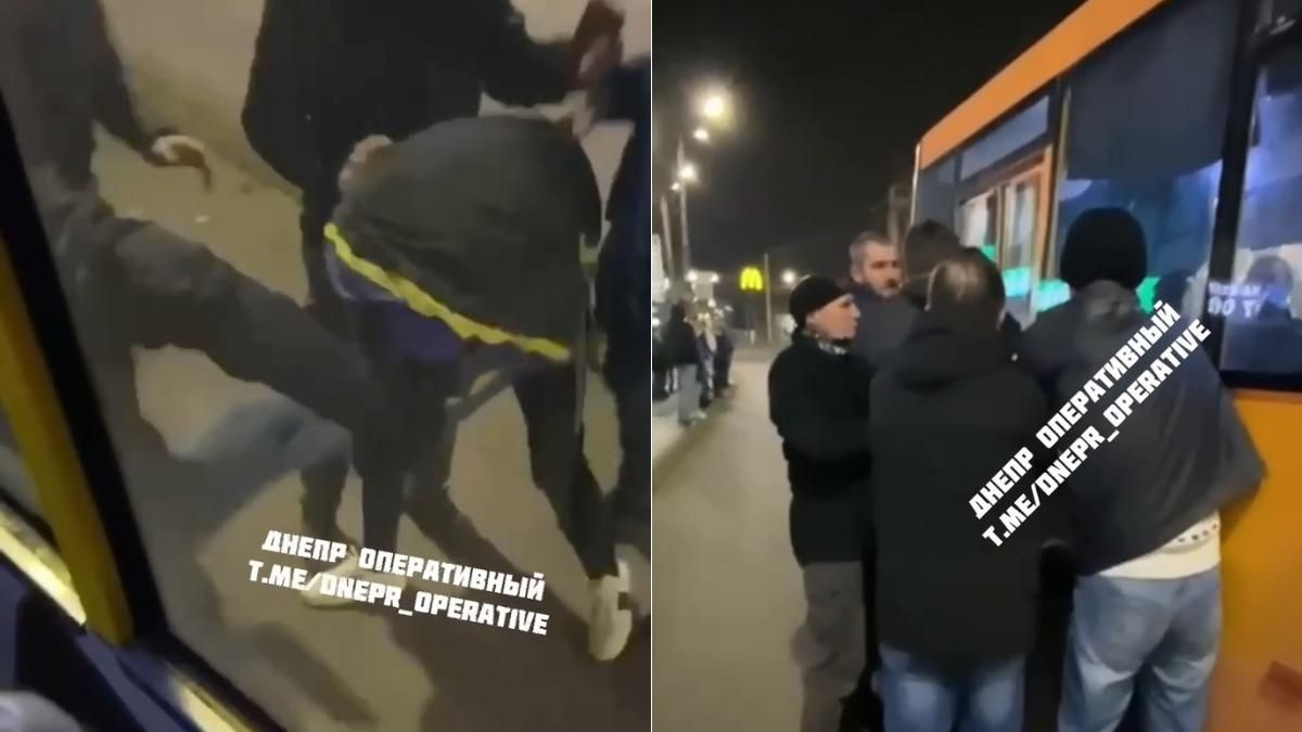 Силовой прорыв: в Кривом Роге пассажиры подрались за место в маршрутке Силовой прорыв: в Кривом Роге пассажиры подрались за место в маршрутке
