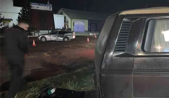 На Львівщині некерований трактор в'їхав у 3 автівки: водієві стало погано за кермом На Львівщині некерований трактор в'їхав у 3 автівки: водієві стало погано за кермом