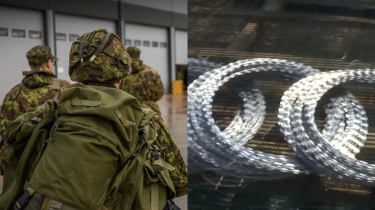 Загорожі з дроту, що ріже: Естонія встановлює бар'єри на кордоні з Росією - новини Білорусь - 24 Канал Загорожі з дроту, що ріже: Естонія встановлює бар'єри на кордоні з Росією - новини Білорусь - 24 Канал