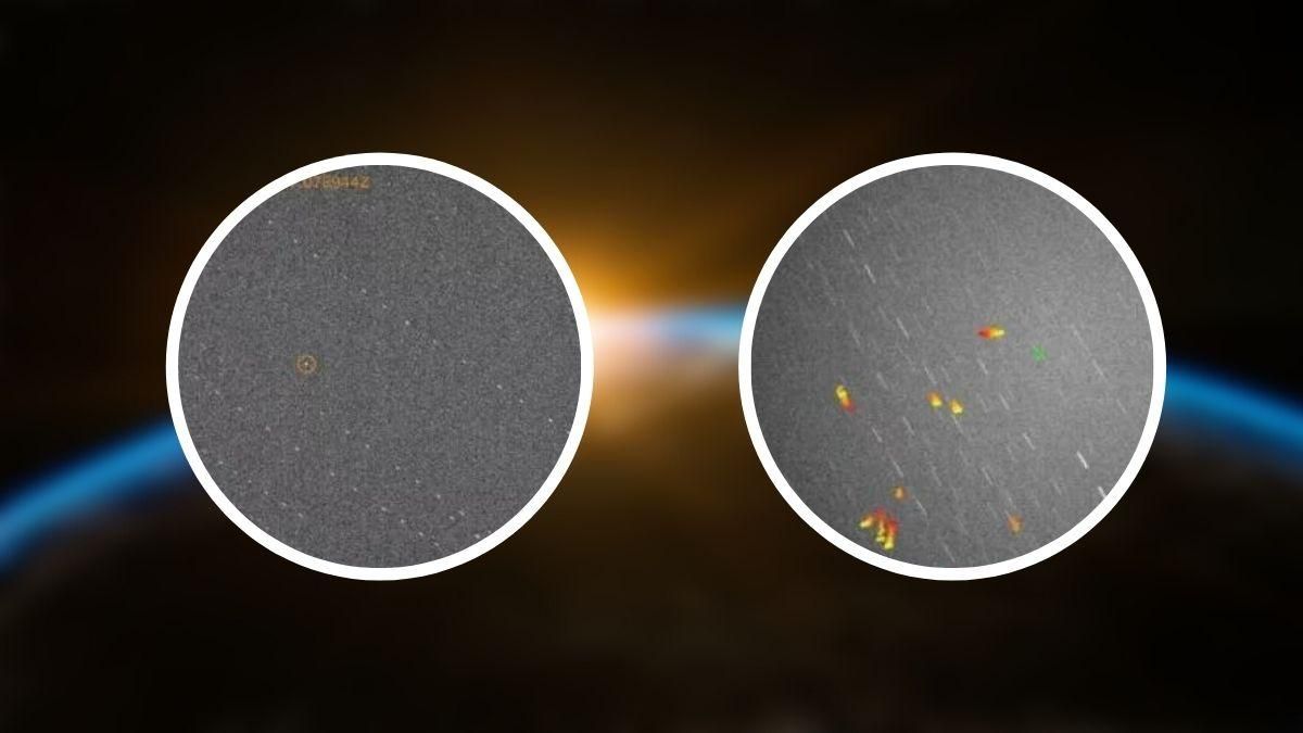 Обломки уничтоженного Россией спутника рассмотрели с Земли Обломки уничтоженного Россией спутника рассмотрели с Земли