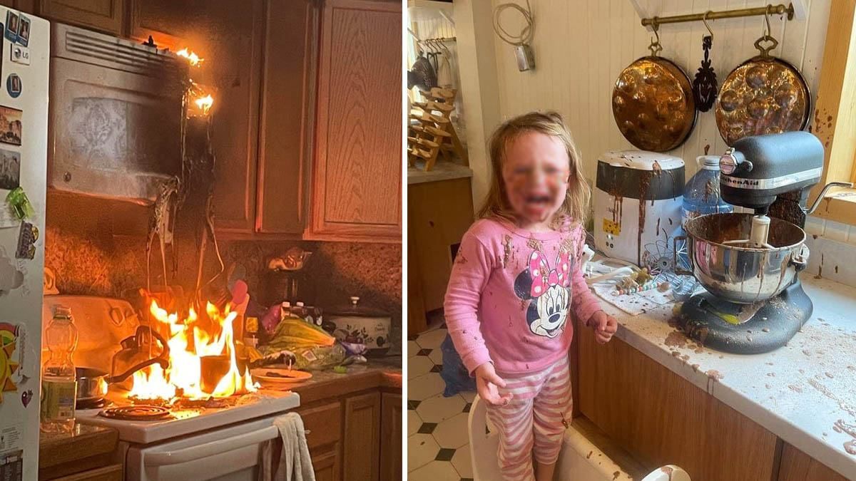 10 забавных неудач, которые случились с людьми дома: смешные фото