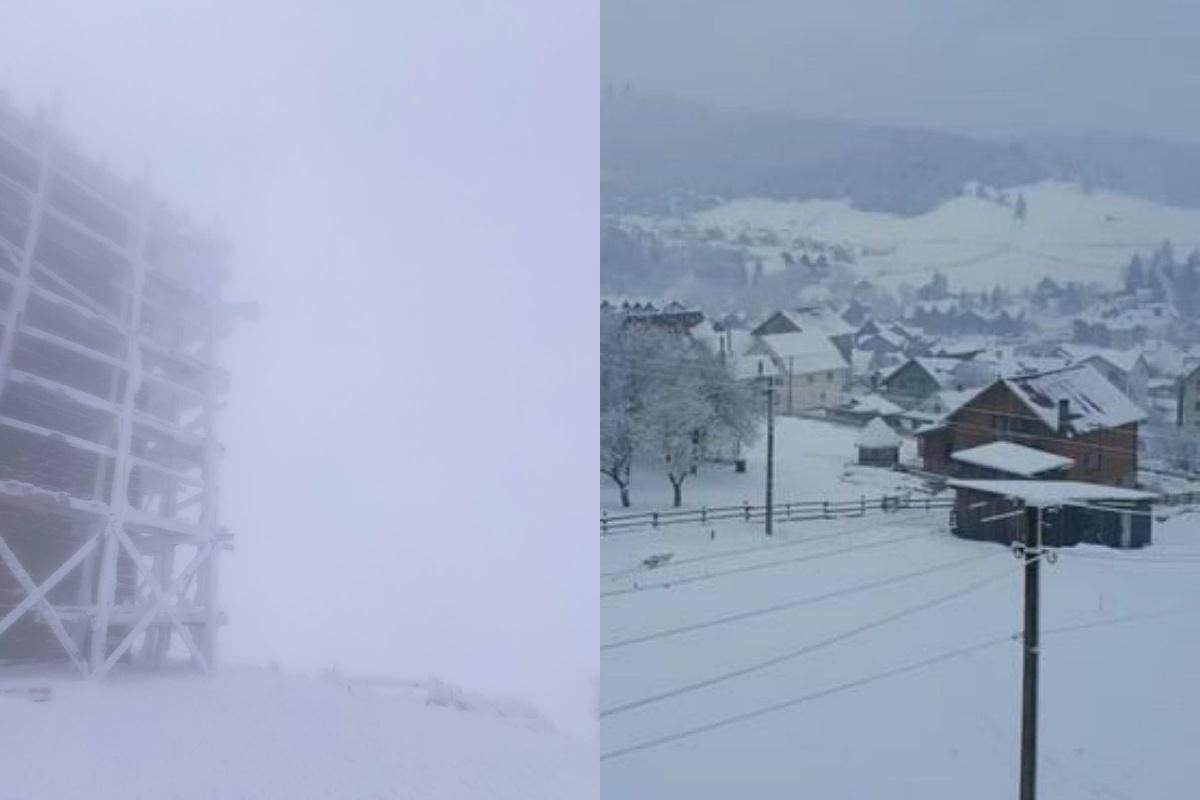 В Карпатах выпал метр снега: фото зимней сказки В Карпатах выпал метр снега: фото зимней сказки
