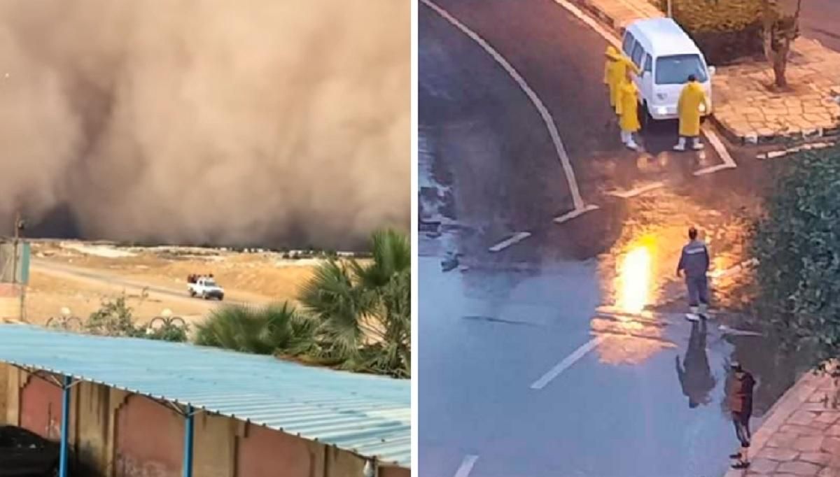 Песчаная буря, ливни и ураган: Египет накрыла мощная непогода Песчаная буря, ливни и ураган: Египет накрыла мощная непогода