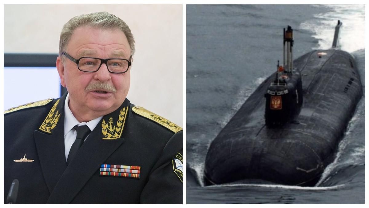 Російський ексадмірал заявив, що "Курськ" затонув після зіткнення з підводним човном НАТО - Україна новини - 24 Канал