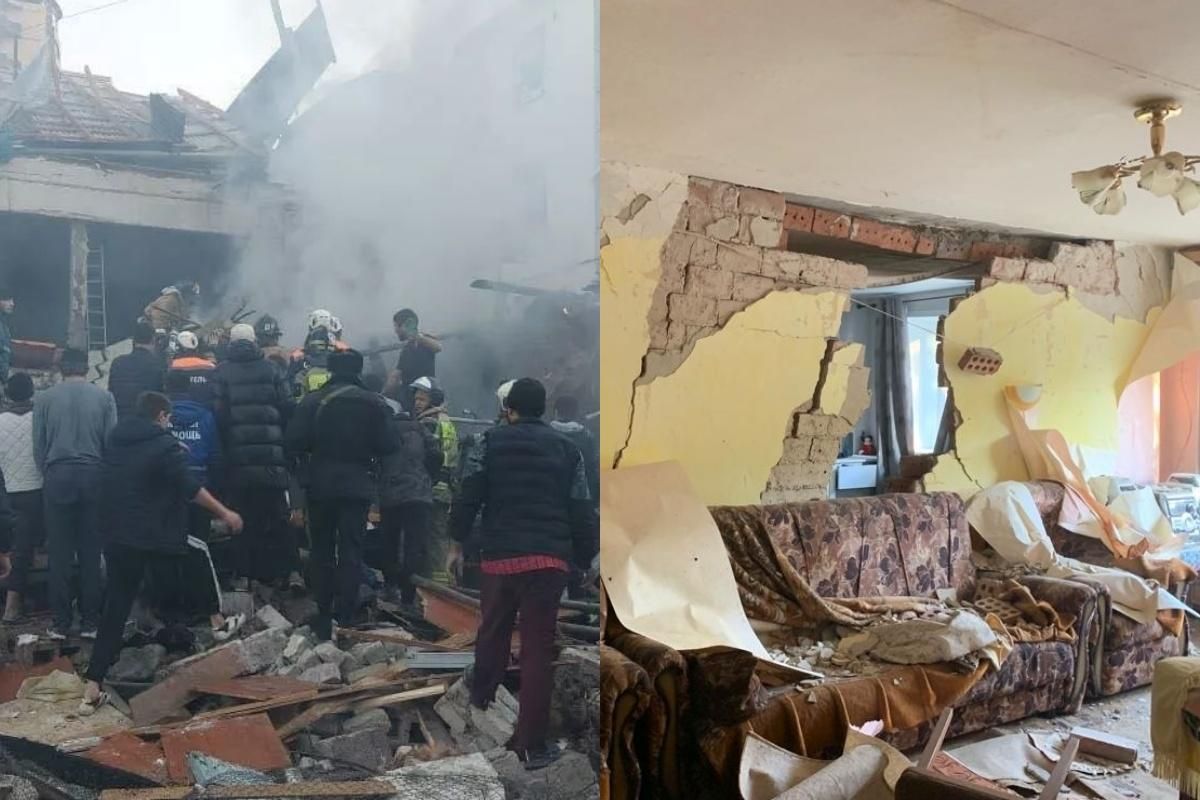 Потужний вибух прогримів у багатоповерхівці в Махачкалі: постраждали діти - Новини Росія - 24 Канал