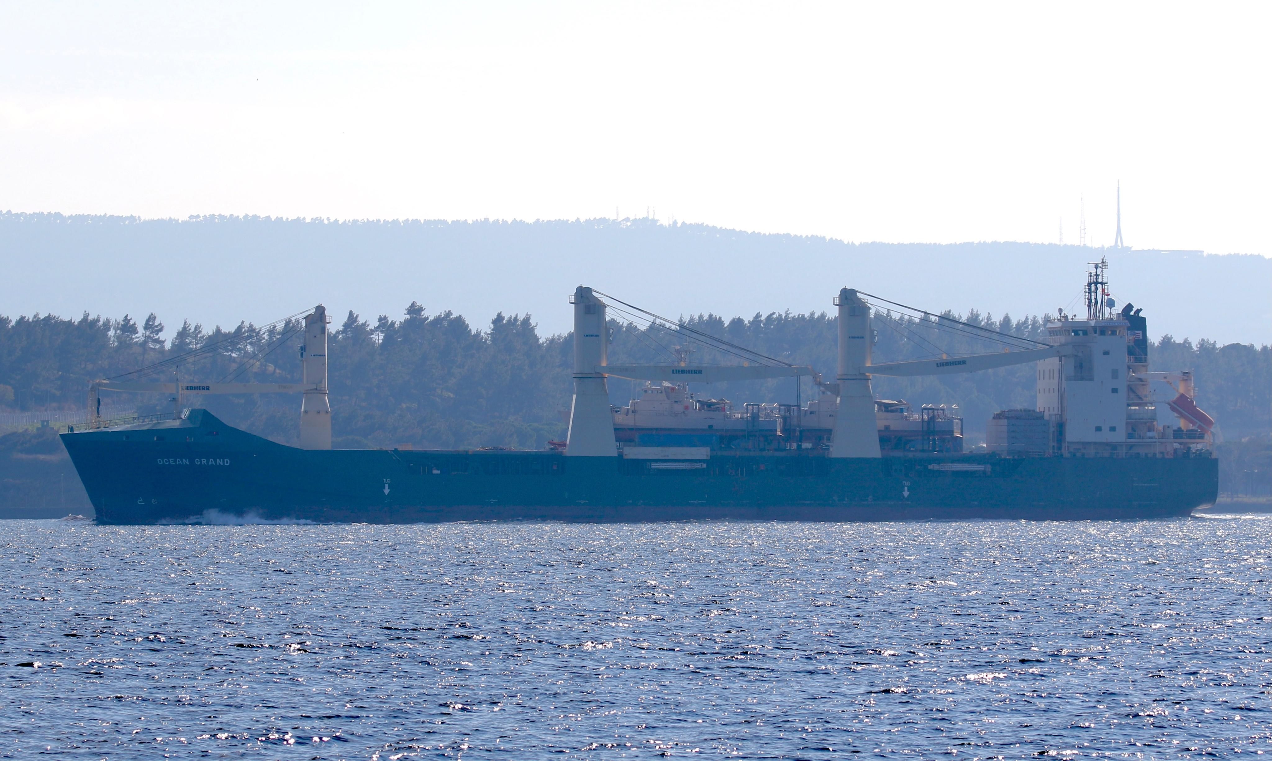 Корабель з американськими катерами для України увійшов в Чорне море: перші фото, відео - Україна новини - 24 Канал Корабель з американськими катерами для України увійшов в Чорне море: перші фото, відео - Україна новини - 24 Канал