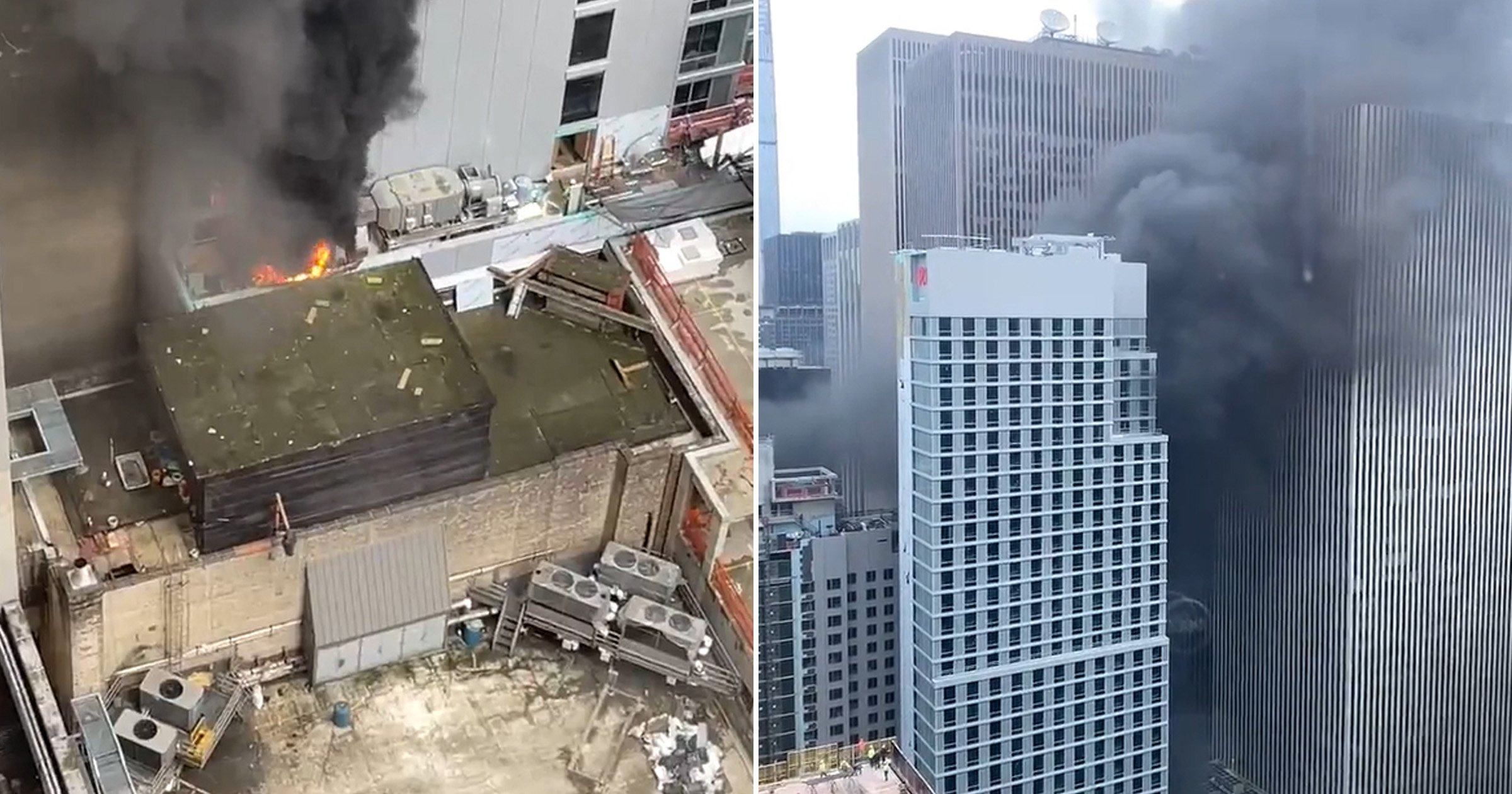 Густий чорний дим поблизу Рокфеллер-центру: у Нью Йорку спалахнула масштабна пожежа - 24 Канал Густий чорний дим поблизу Рокфеллер-центру: у Нью Йорку спалахнула масштабна пожежа - 24 Канал