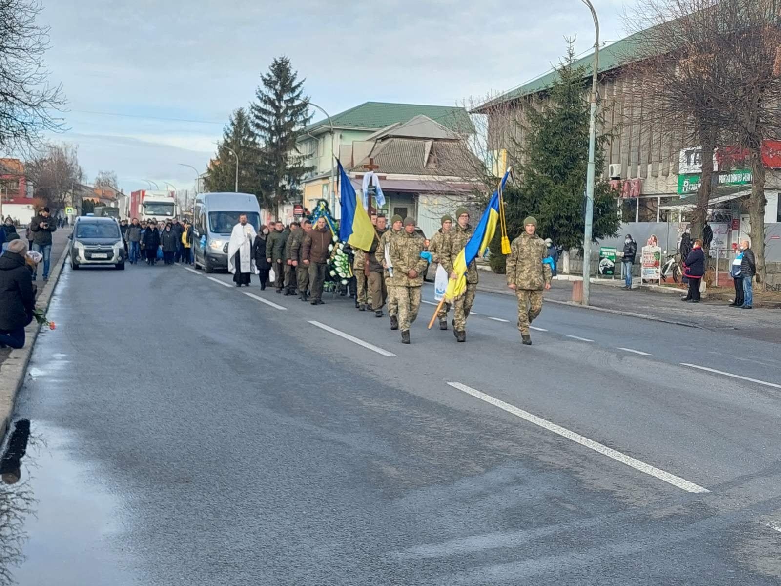 В Винницкой области попрощались с военным, который умер в госпитале