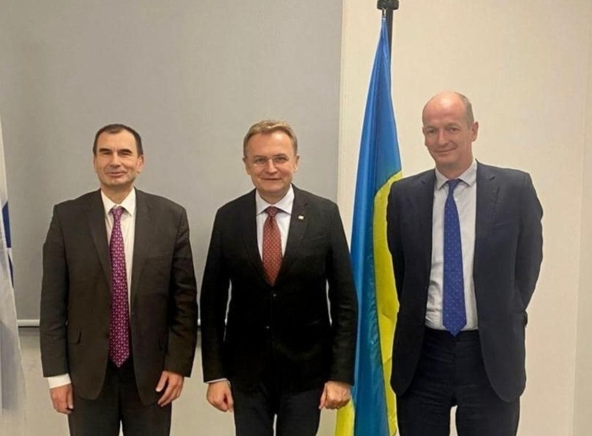 Садовый встретился с представителями ЕБРР: о чем говорили Садовый встретился с представителями ЕБРР: о чем говорили