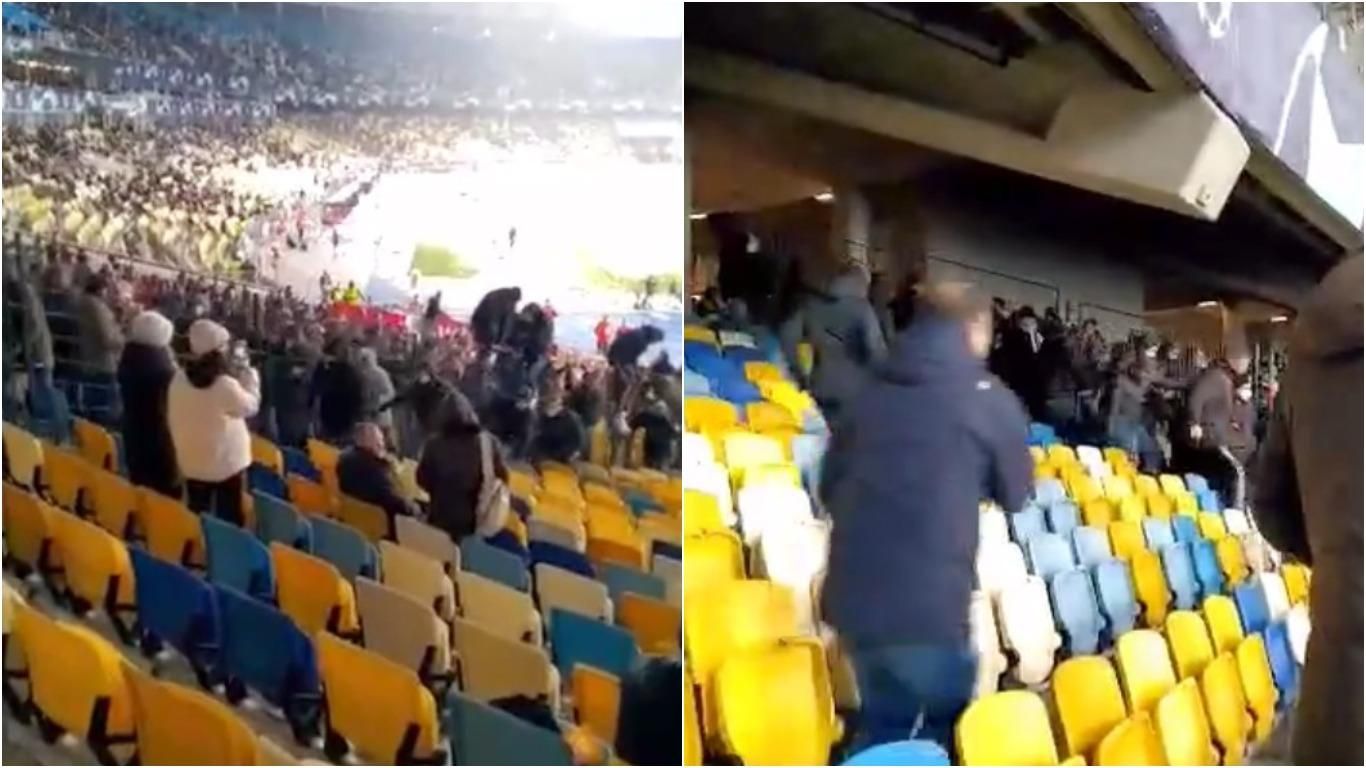 Гаряче не лише на полі: фани влаштували сутички під час матчу ЛЧ між Динамо та Баварією