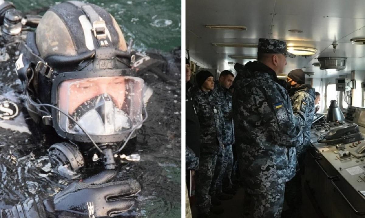 Украинские моряки учились противодействовать диверсиям: фото учений Украинские моряки учились противодействовать диверсиям: фото учений