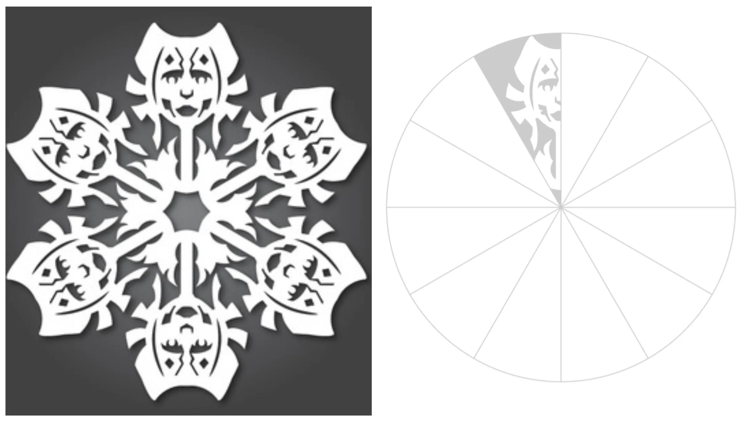 Сніжинка з Асокою Тано Сніжинка з Асокою Тано