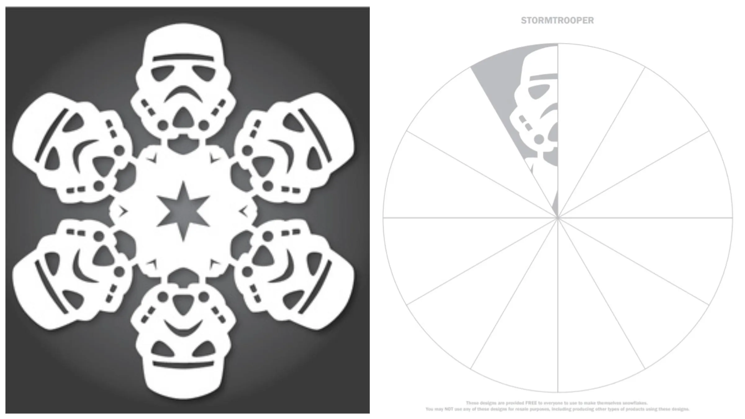 Сніжинки зі штурмовиками Сніжинки зі штурмовиками