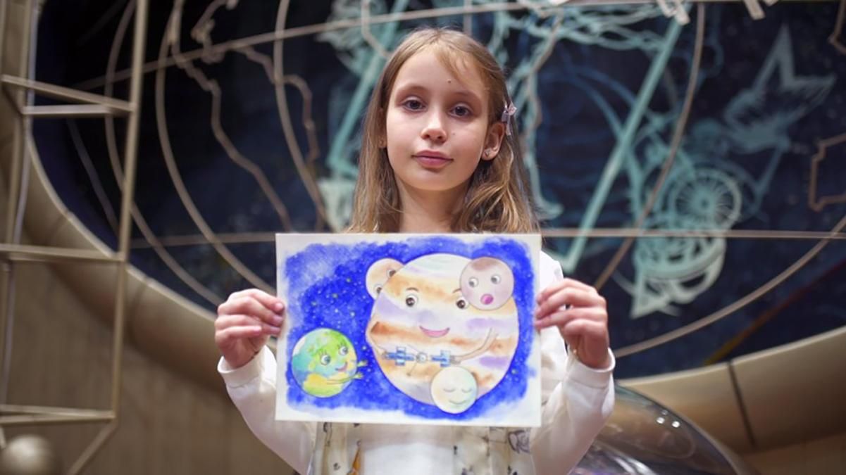 Малюнок восьмирічної українки зобразять на велетенській ракеті - Новини технологій - Техно
