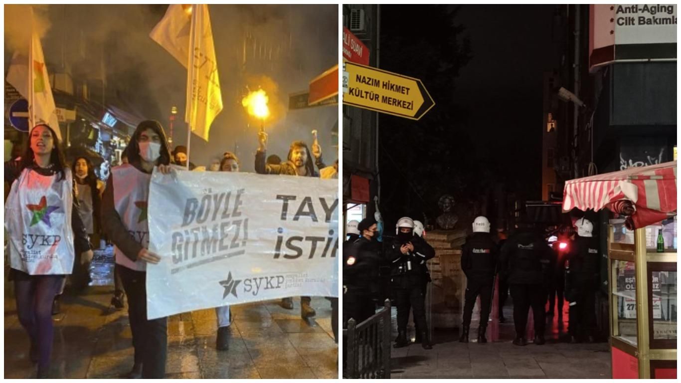 Масові мітинги через обвал ліри у Туреччині: поліція розігнала протест та затримала людей - 24 Канал