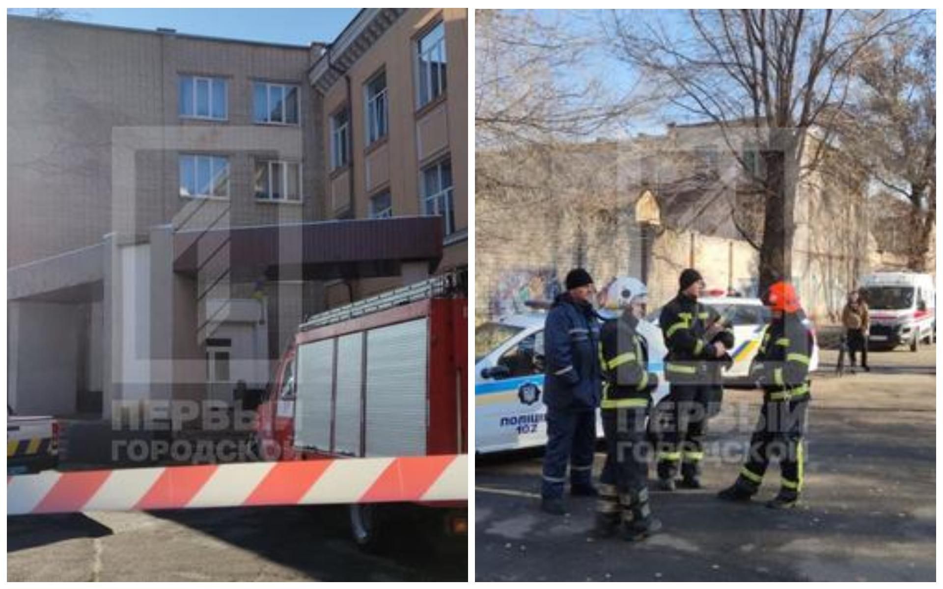 Второй раз за неделю "заминировали" школу в Кривом Роге Второй раз за неделю "заминировали" школу в Кривом Роге
