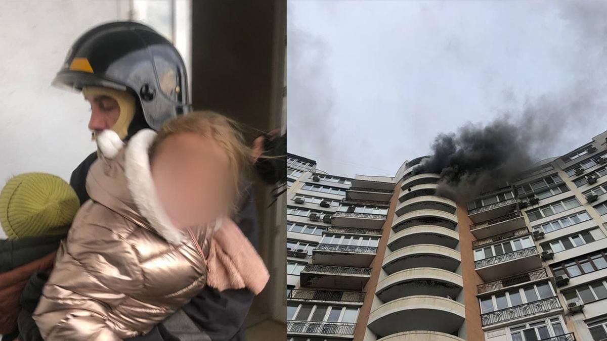 Детей выносили спасатели: вспыхнул пожар в одесской многоэтажке Детей выносили спасатели: вспыхнул пожар в одесской многоэтажке