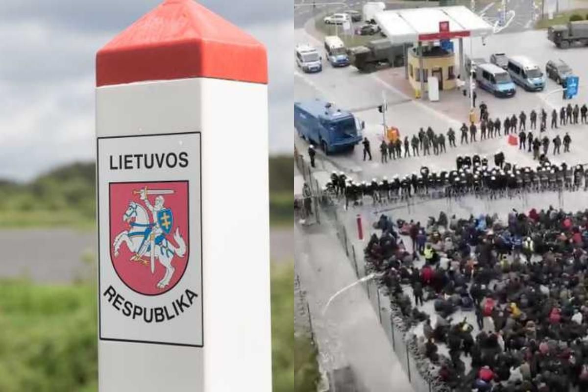 Литва допускает закрытие границы с Беларусью из-за попыток контрабанды "мигрантов Лукашенко"