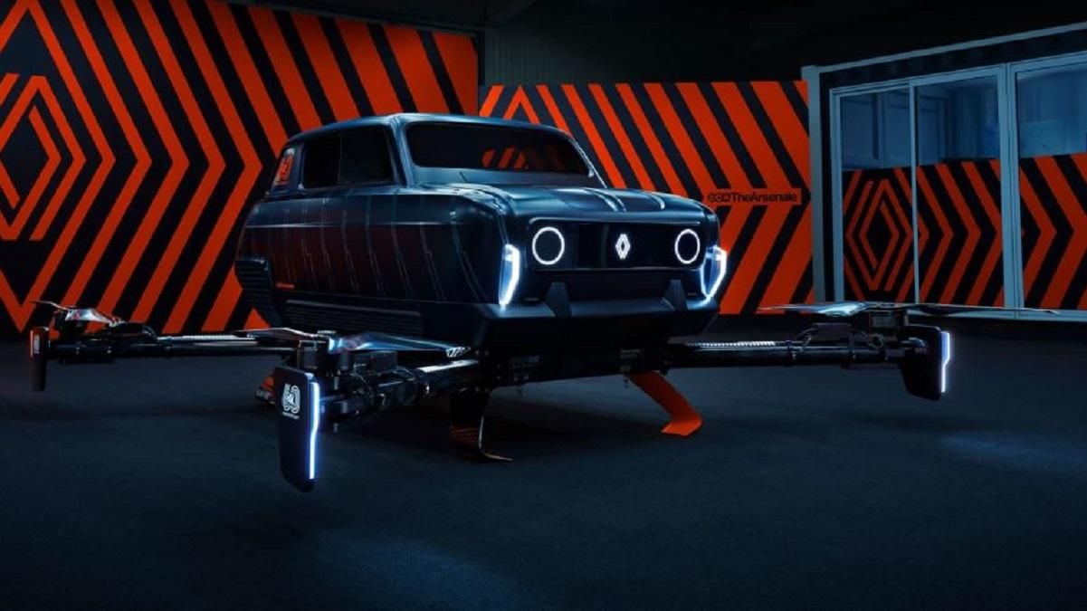 Renault показала летающий автомобиль-квадрокоптер AIR4: эпические фото Renault показала летающий автомобиль-квадрокоптер AIR4: эпические фото