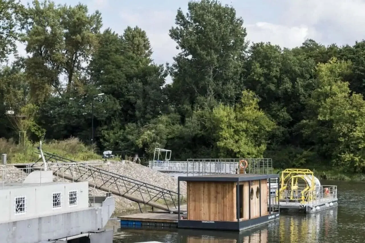 Фінська сауна на Віслі Фінська сауна на Віслі