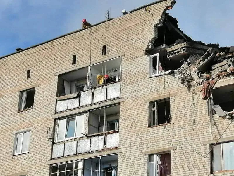 У Новій Одесі вибухнула багатоповерхівка 