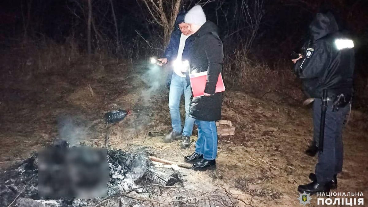 В Николаевской области отец убил собственного сына, а останки тела сжег